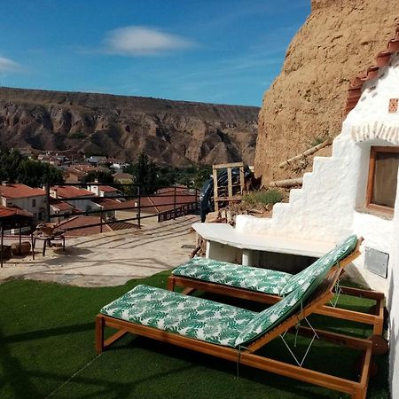 Gorafe Creatively Designed Cavehouse With Jacuzziヴィラ エクステリア 写真